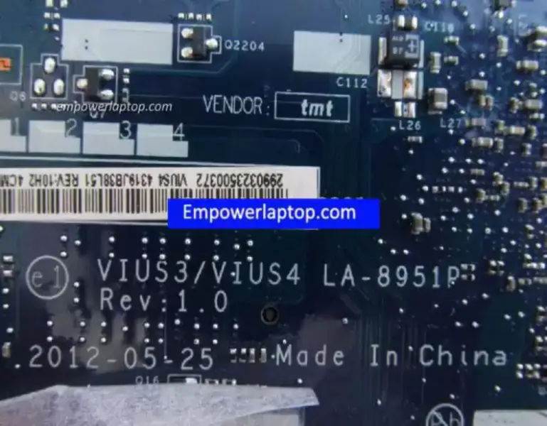 Lenovo IDEAPAD S400 LA-8952P 11SS90002932 Carte mère