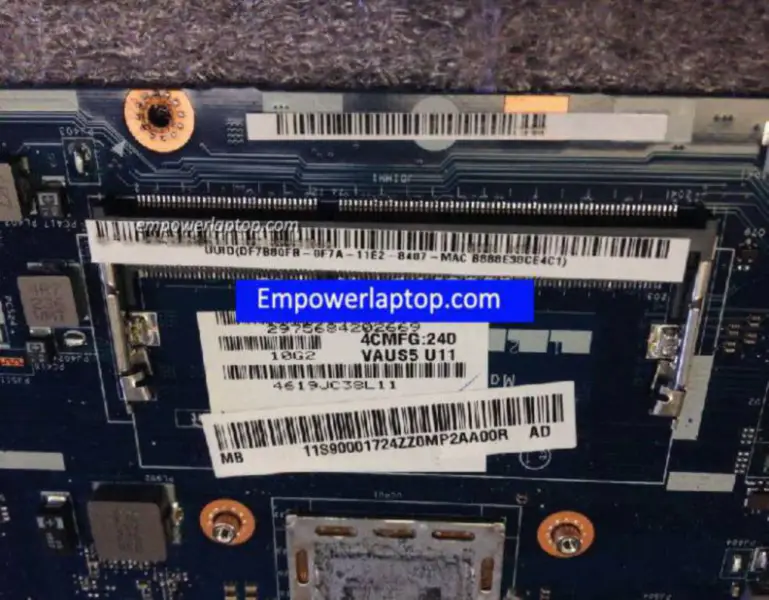 Lenovo S405 LA-9001P 40 JOURS Carte mère