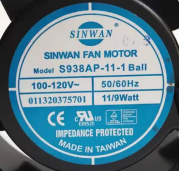 Moteur de ventilateur de serveur SINWAN S938AP-11-1