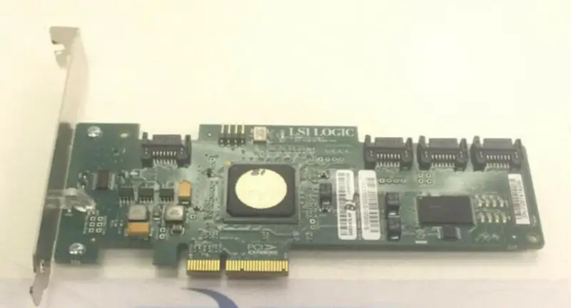 LSI SAS3041E-HP Carte réseau PCI-E 4X SAS SATA2 SATA à 4 ports
