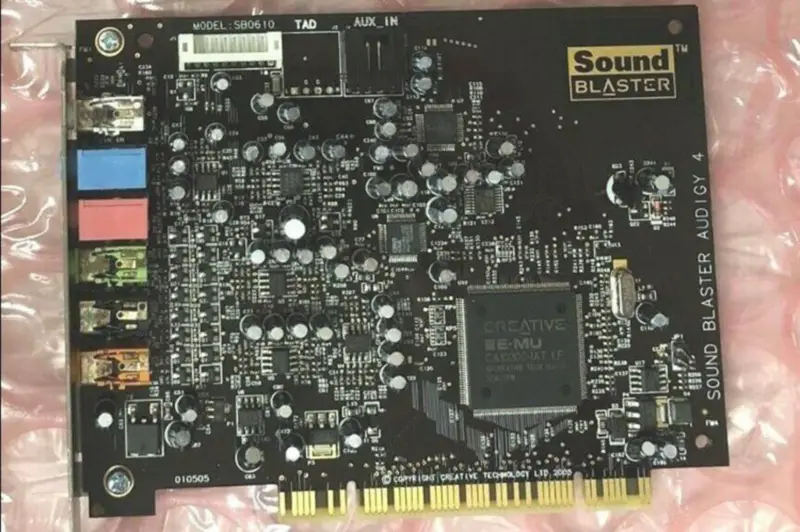 Carte son Creative Sound Blaster Audigy 4 Value SB0610 Channel 7.1