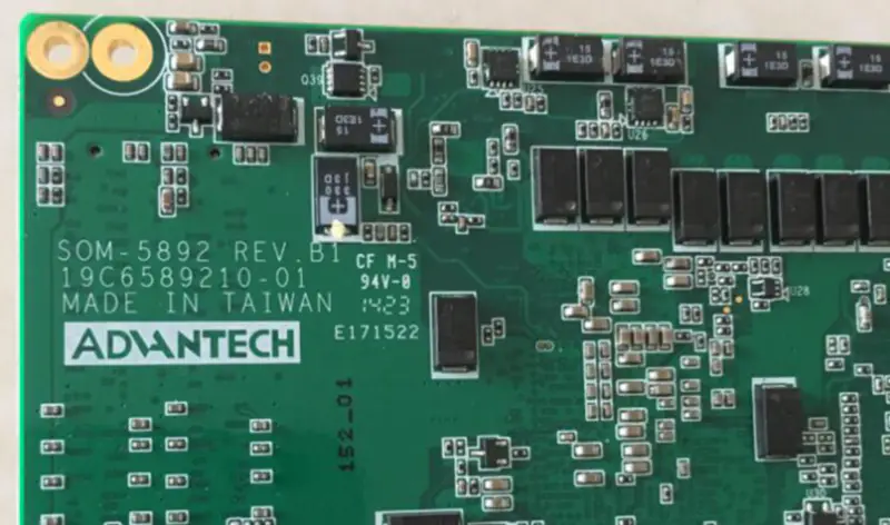SOM-5892 REV.B1 carte mère de contrôle industriel