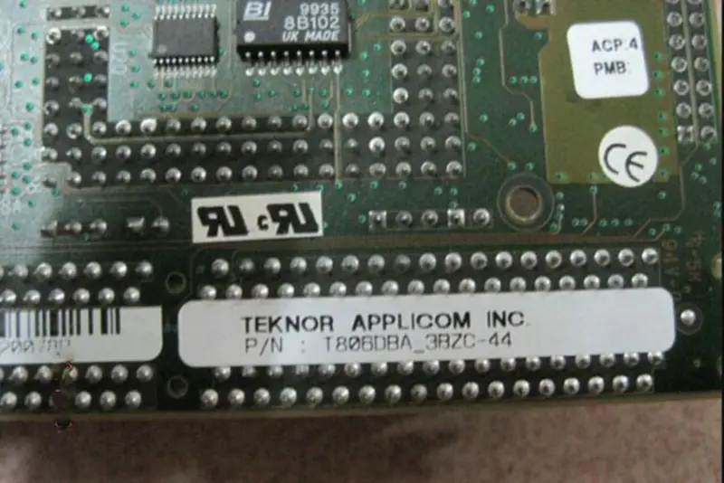 T806 T806DBA_3BZc-44 Carte mère de contrôle industriel demi-taille ISA