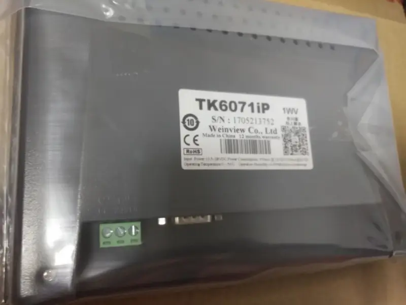 Weinview TK6071IP Panneau d'interface opérateur à écran tactile