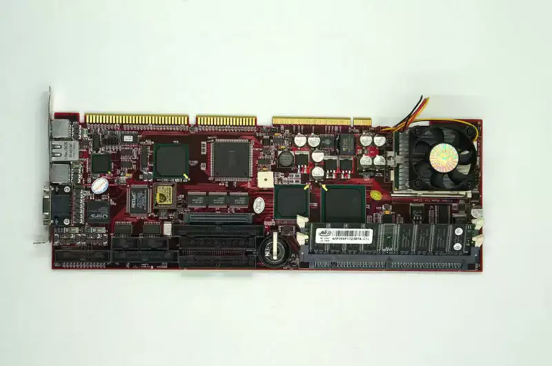 Carte mère Crystal V10308 REV. 1.2 Socket 370 Intel 440BX chipset Pentium III LAN VGA SCSI interface carte mère