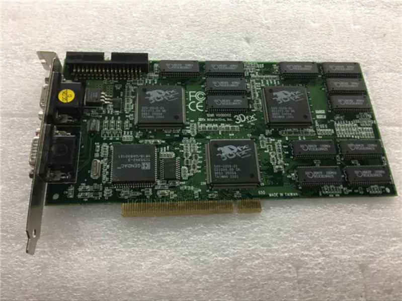 3DFX VOODOO2 VOODOOII Carte graphique PCI 12M