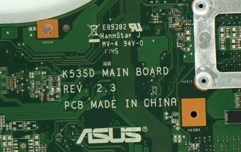 Carte mère Asus X53E