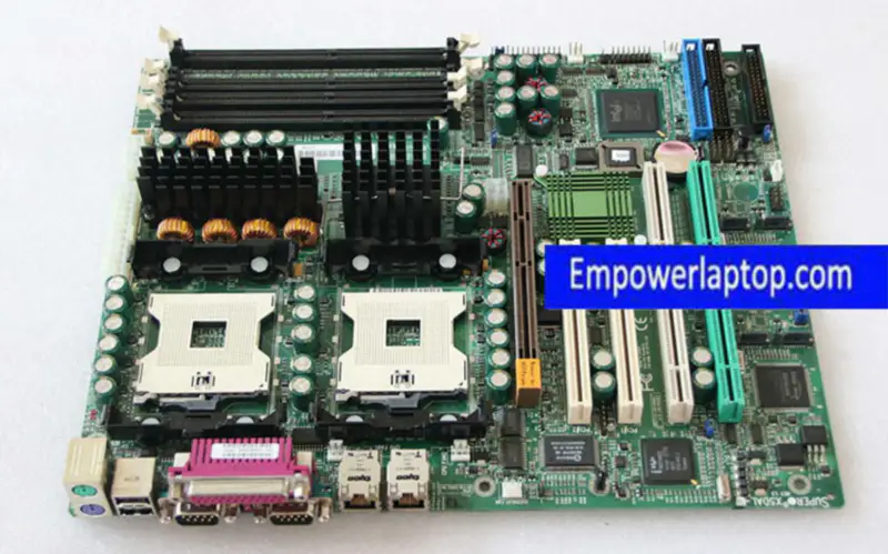 SuperMicro X5DAL-TG2 Carte mère pour station de travail 533 FSB double carte réseau Socket 604