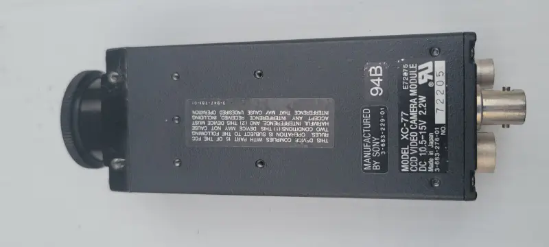 SONY Caméra industrielle CCD monochrome XC-77