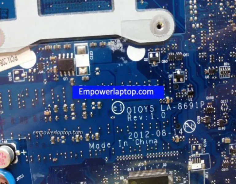 Carte mère Lenovo Y400 GT 650M QIQY5 LA-8691P