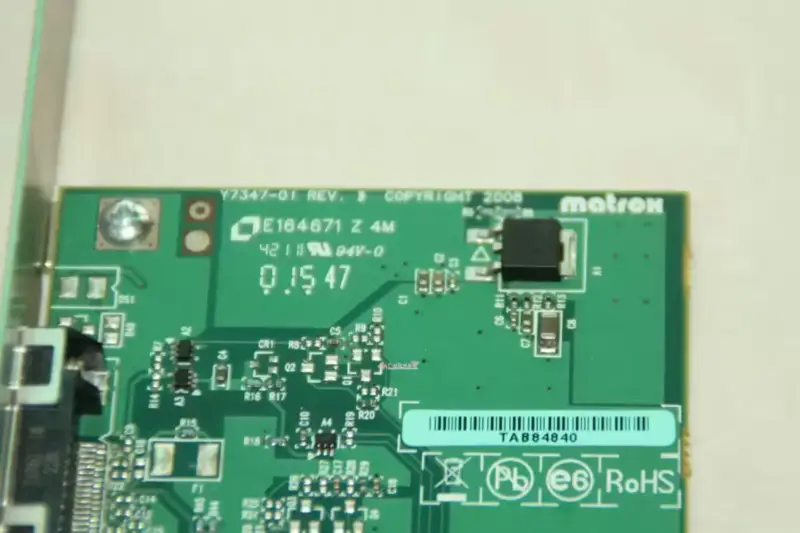 Matrox Y7347-01 REV.B Carte mère industrielle PCIE/ADP