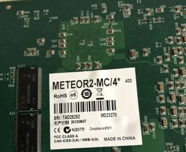 Carte mère industrielle Matrox METEOR2-MC/4* Y751-04 REV.A