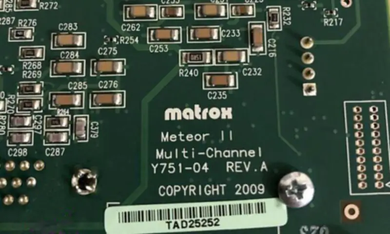 Carte mère industrielle Matrox METEOR2-MC/4* Y751-04 REV.A