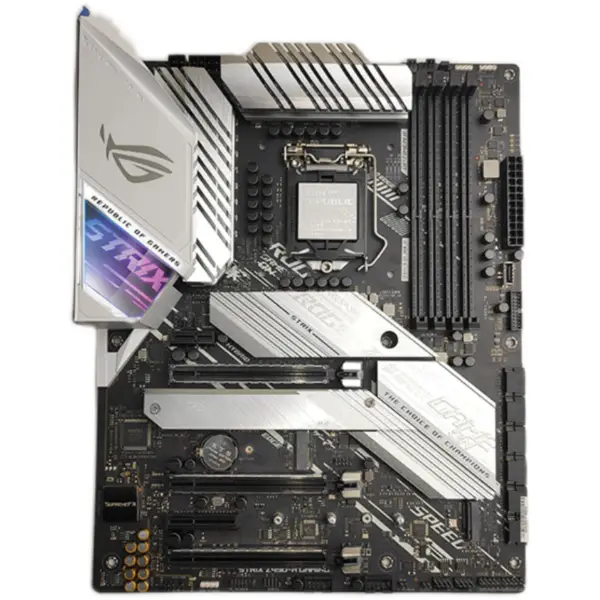 Asus ROG STRIX Z490-A GAMING Carte mère LGA1200 Support 10th-Gen Cpu DDR4 128GB