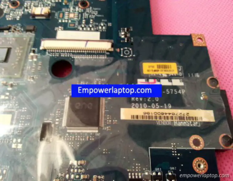 Carte mère Lenovo LA-5754P Z565 G565