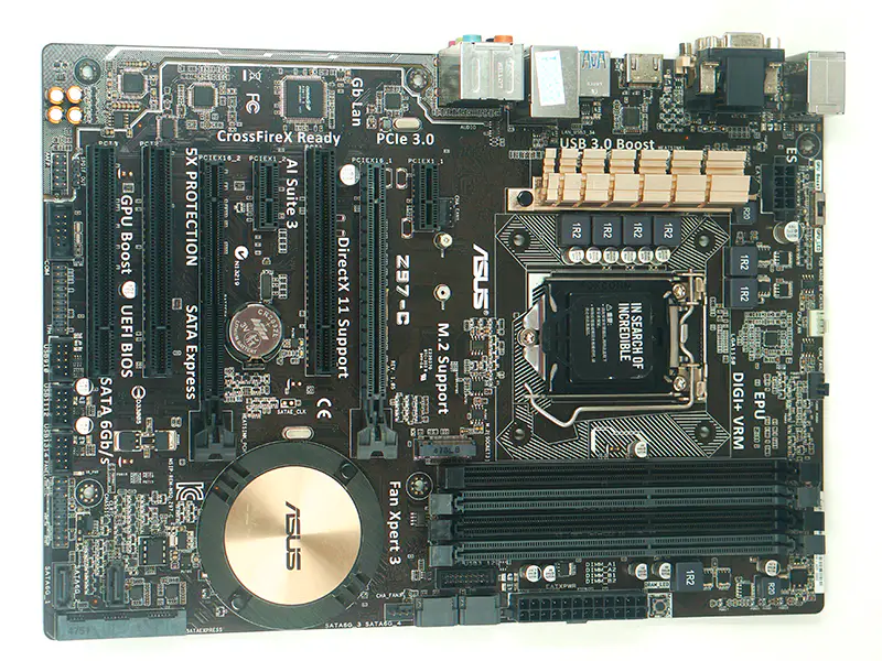 Carte mère ASUS Z97-C LGA1150 DDR3 32G ATX