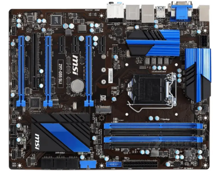 MSI Z97-G55 SLI Carte mère DDR3 32GB PCI-E 3.0 M.2 VGA DVI i7 i5 i3 PCI-E X16