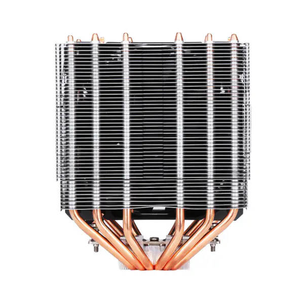 Dissipateur thermique à ailettes en aluminium Refroidisseur d'air pour boîtier de bureau