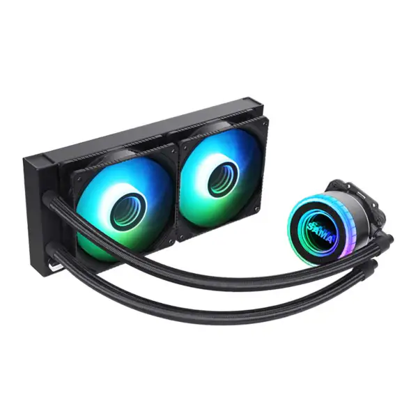 Dissipateur thermique à ailettes en aluminium pour refroidissement thermoélectrique avec ventilateur