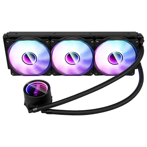 Dissipateur de chaleur à ailettes en aluminium Refroidisseur d'eau pour boîtier Pc