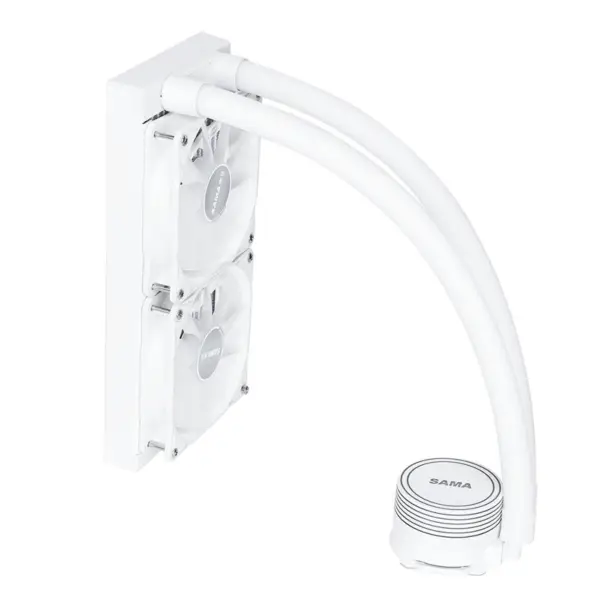 Coloful 240mm Radiateur Blanc pour Boîtier Cpu