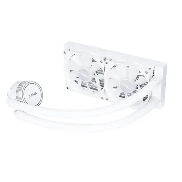 Coloful 240mm Radiateur Blanc pour Boîtier Cpu