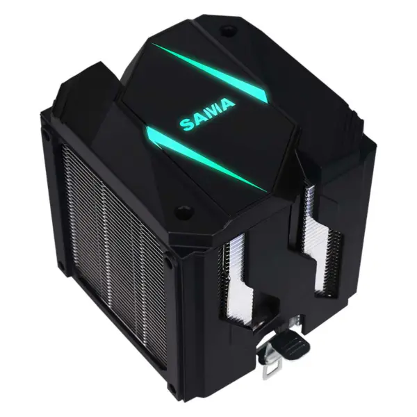 Service Cpu Cooler 90mm Argb Cpu Cooling 4 Heatsink compatible avec Intel et Amd