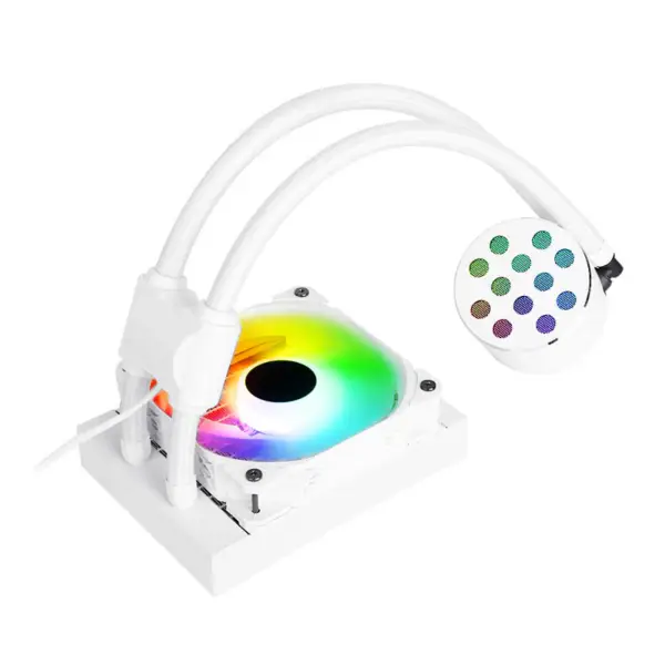 Sama 120mm Radiateur Rainbow Pc Para Cpu Rgb Liquid Cooler Block Computer Cpu Water Coolers And Cooling Fan Systems For Pc Cpu