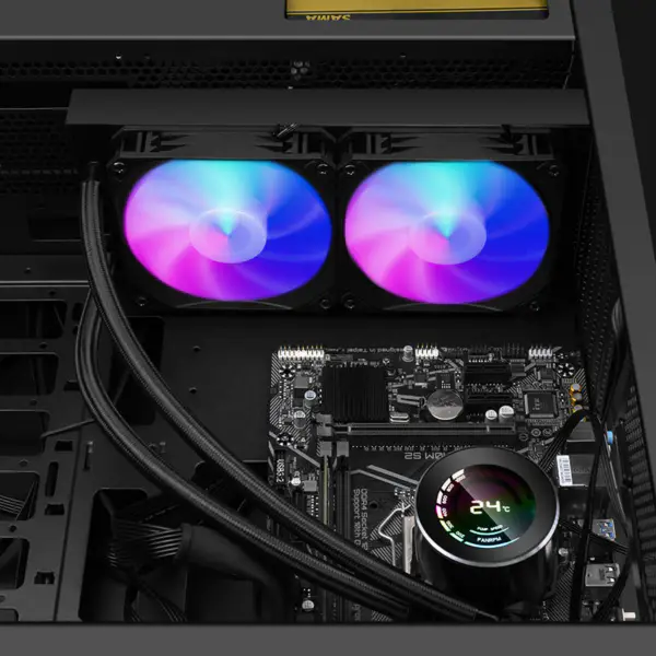 Sama 240mm Integrated Cpu Water Cooling Liquid Cooler For Pc Case