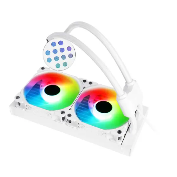 Sama 240mm Radiateur Rainbow Pc Para Cpu Rgb Liquid Cooler Block Computer Cpu Water Coolers And Cooling Fan Systems For Pc Cpu