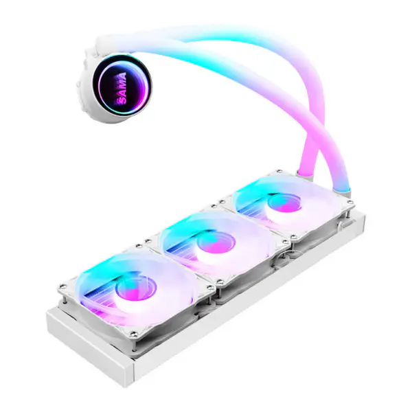 Sama 360mm Cpu Water Cooling With 5v Argb Fan Strong Water Cooler For Gaming Computer Case Liquid Cooler For Cpu