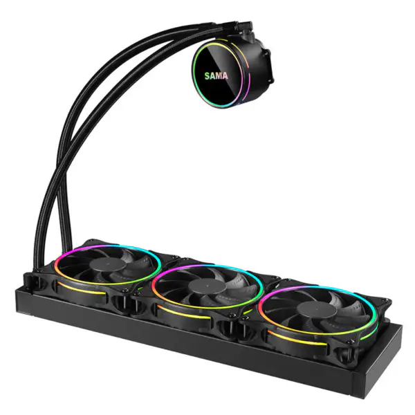 Sama 360mm Radiateur Arc-en-ciel Pc Para Cpu Rgb Liquid Cooler Block Computer Cpu Water Coolers