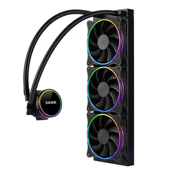 Sama 360mm Radiateur Arc-en-ciel Pc Para Cpu Rgb Liquid Cooler Block Computer Cpu Water Coolers