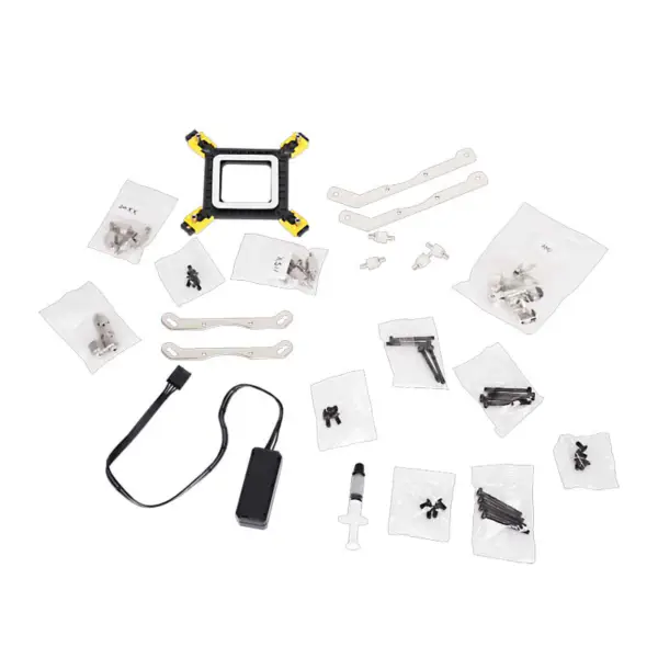 Sama 360mm Radiateur Blanc Haute Efficacité Refroidissement Eau Cpu Pour Boitier Pc