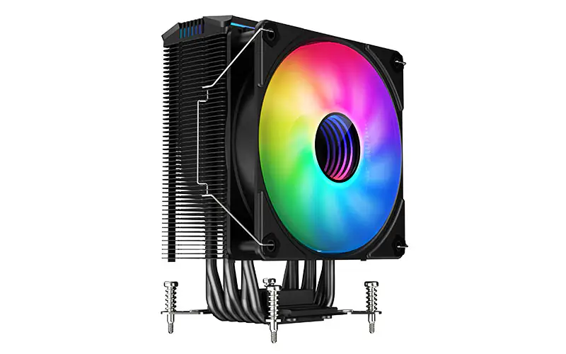 Sama 6 Heat Pipes Cpu Cooler 4 Pin Rgb Pc Quiet For Intel Lga 2011 775 1200 1150 1151 1155 X79 X99 Am3 Am4 Am5 Cpu Cooling Fan H