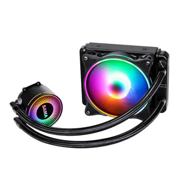 Sama Aio Cpu 120mm Heatsink Liquid Rgb Cooler Cpu Water Cooling Radiator Pc Gaming