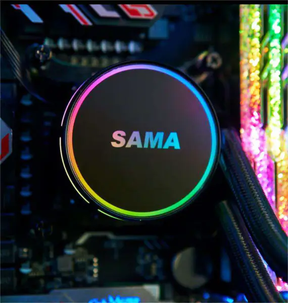 Sama Aio Cpu 360mm Heatsink Liquid Rgb Cooler Cpu Water Cooling Radiator Pc Gaming