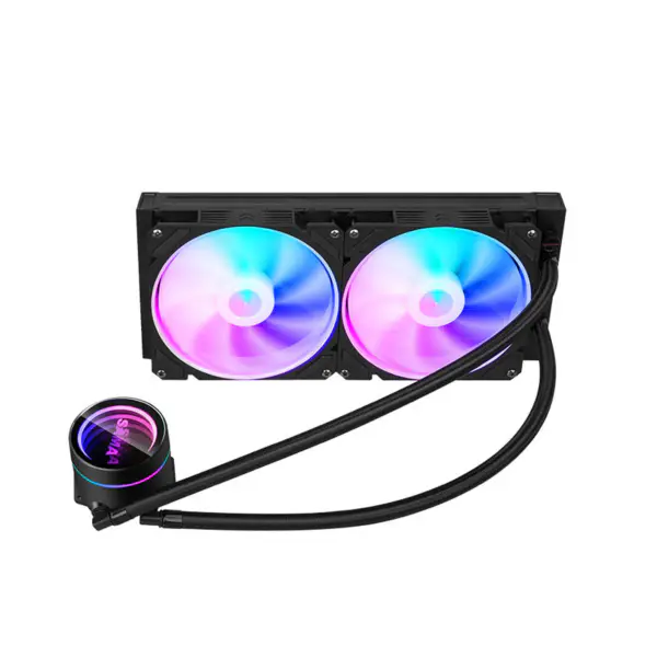 Sama Aluminium Heatsink Copper Water Cooling Liquid Cooler For Pc Case