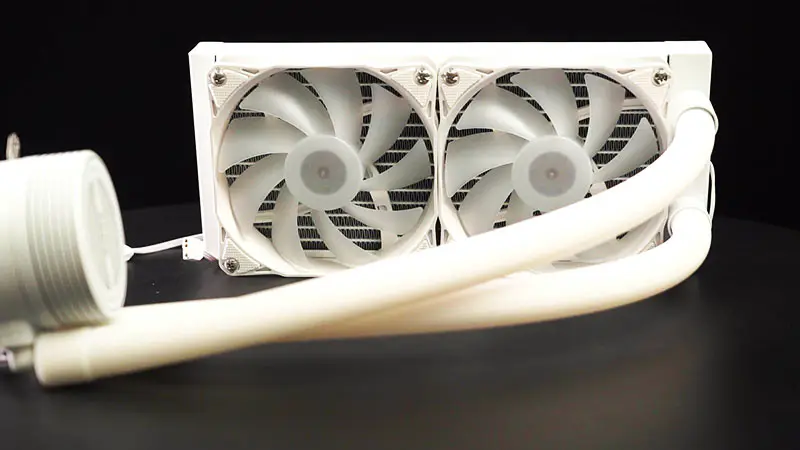 Sama Argb Lighting Pipes Lga 1700 Cpu Radiator Computer Case Water Cooler Cpu Liquid Cooling For Intel Amd