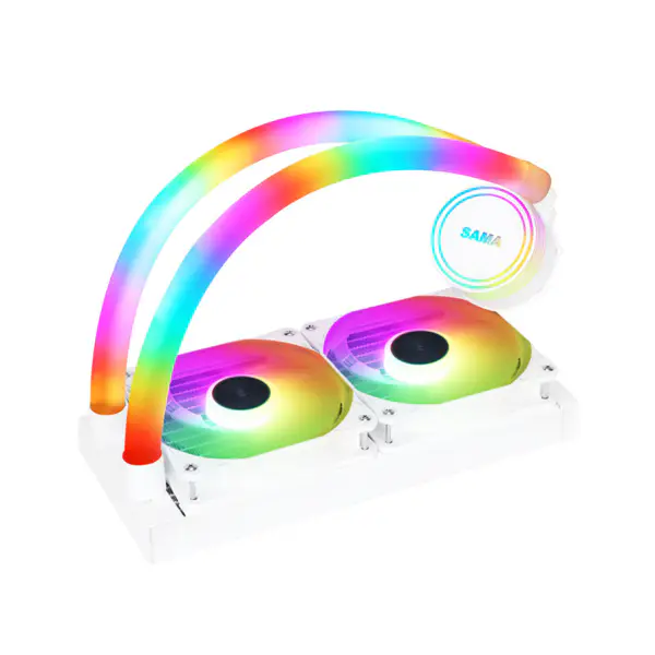 Sama Argb Lighting Tube Motherboard Sync Edition Cpu Liquid Cooler Pc Water Cooler Aio Cooler For Computer Processor
