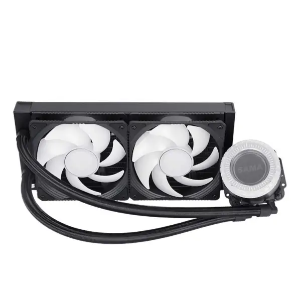Sama Custom Black 240mm Radiateur Pc Cpu Water Cooler