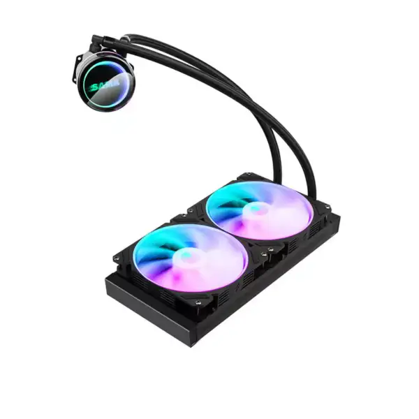 Sama Custom Water Cooling Heatdink Cpu Argb Water Cooling 280 Universal Liquid Cooler