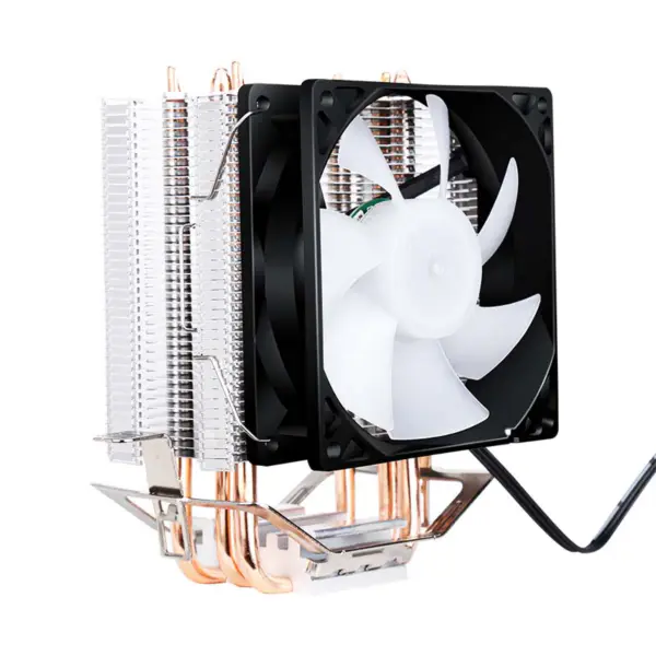 Sama Customizable Logo Computer Cooling Fan 5v 3pin Rgb Heatsink Pc Intel Amd Cpu Air Cooler 3 Heatpipes 40000h Cpu Cooler