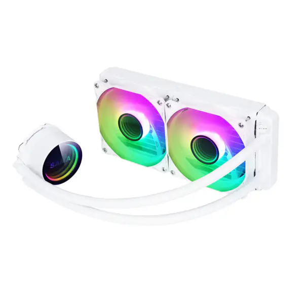 Sama Customization 240mm Argb White Water Cooling Cpu Water Cooler