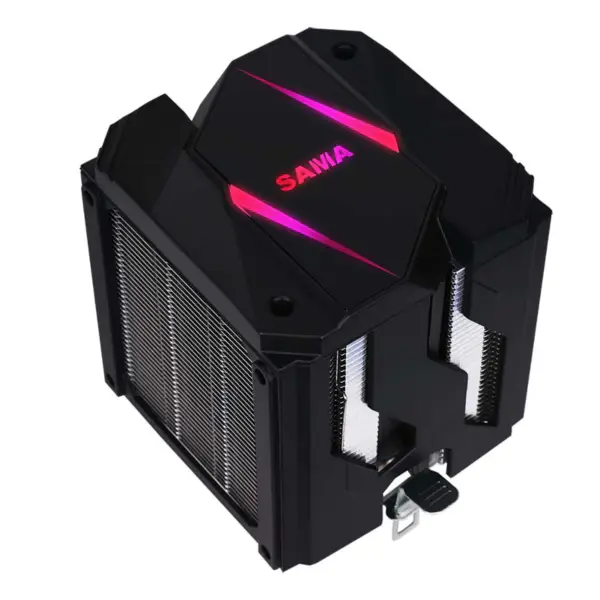 Sama 4 Heatpipes 90mm Cpu Fan Cooler Heatsink Rainbow Cpu Cooler Air Cooler