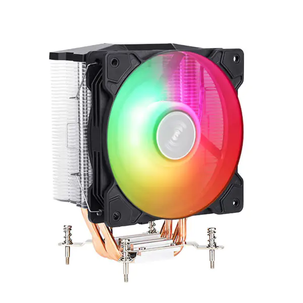 Sama 4 Heatpipes Argb Light Effect Cpu Air Cooler Cpu Radiator
