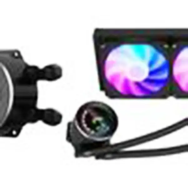 Sama Aio 240mm Lcd Screen Water Cooling System Pc Water Cooling Heatdink Cpu