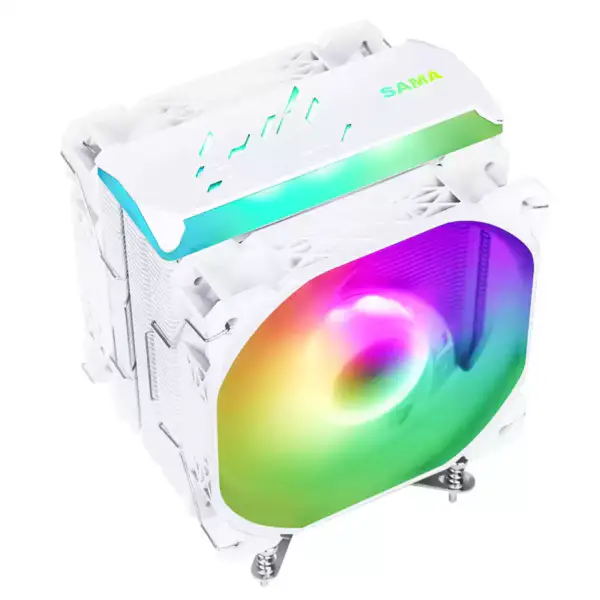 Refroidisseur d'air Sama 120mm avec effets lumineux Argb