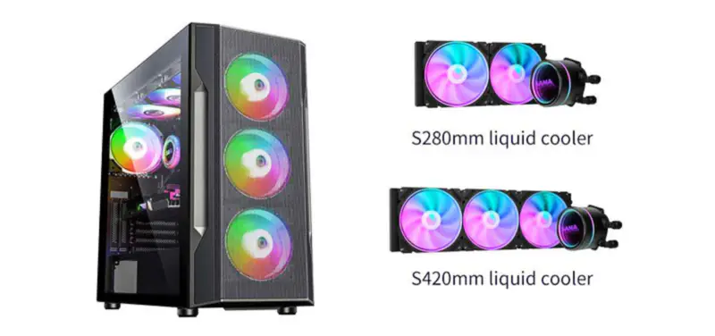 Radiateur Sama 420mm Pc Cpu Liquid Cooling