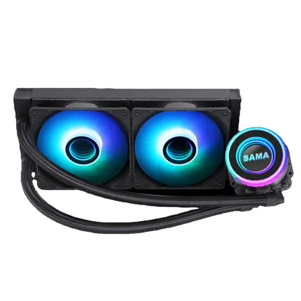 Sama 240mm Radiateur Noir Pc Cpu Water Cooling